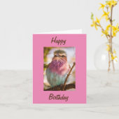 **いとこさん**ツイートハッピーバースデーカード カード (黄色い花)