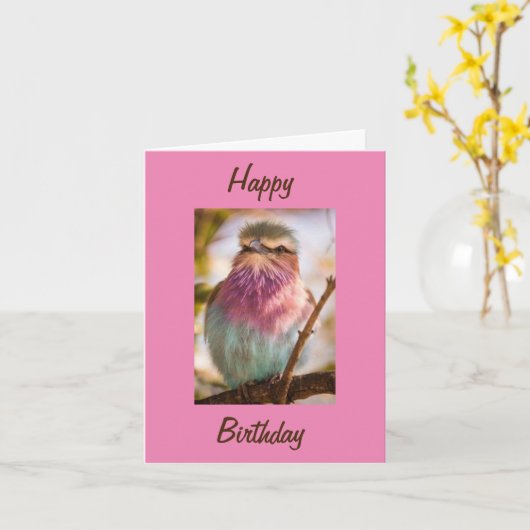 **いとこさん**ツイートハッピーバースデーカード カード (黄色い花)