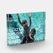 いとこたち祖父母の家族への旅 フォトブロック (左)