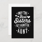 いとこちゃんが叔母に昇格！ 出欠カード (正面/裏面)