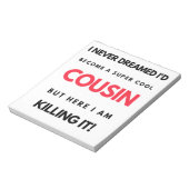 いとこになるとは夢にも思わすごいせカッコいいなかった2 ノートパッド (回転)