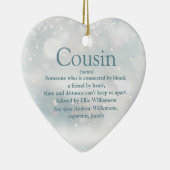 いとこのお気に入りの定義メリークリスマス セラミックオーナメント (右)