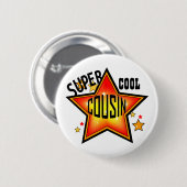 いとこのすごいスカッコいいターおもしろいボタン 缶バッジ (正面&裏面)