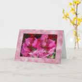 いとこのためのバースデー・カード カード (黄色い花)