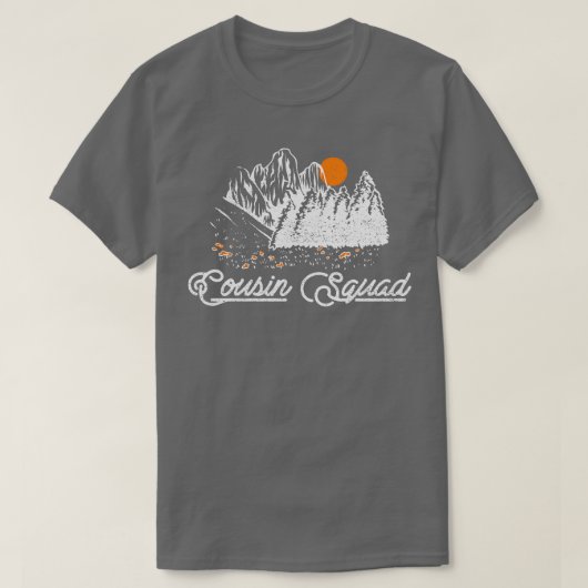 いとこのキャンプ隊 Tシャツ (デザイン正面)