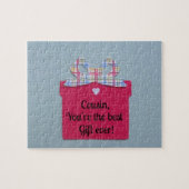 いとこのギフト最高のはあなたは! ジグソーパズル (横)