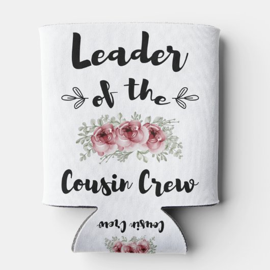 いとこのクルーのいとこのシおもしろいャツのリーダー 缶クーラー (裏面)