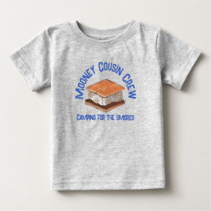 いとこのクルーのキャンパーキッズスウェットシャツ ベビーTシャツ