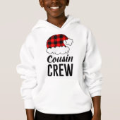 いとこのクルーのクリスマスホリデーバッファロープレイドキッズ (正面)