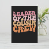 いとこのクルーのグルービーレトロのリーダー 招待状 (スタンド正面)