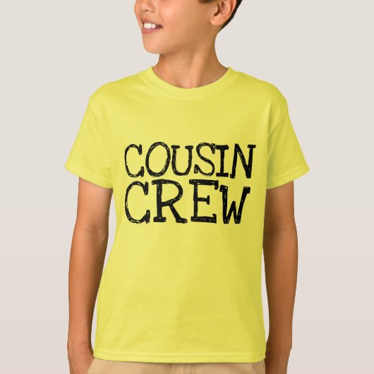 いとこのクルーの子供たちTシャツ Tシャツ (正面)