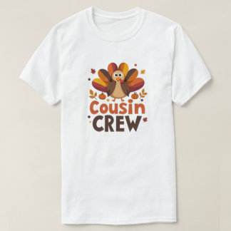 いとこのクルーの感謝祭 Tシャツ