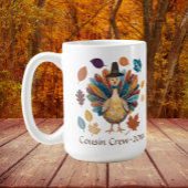 いとこのクルー巡礼者トルコ感謝祭 コーヒーマグカップ
