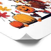 いとこのクルー感謝カボチャ ポスター (角)