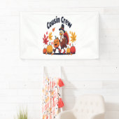 いとこのクルー感謝カボチャ 横断幕 (インサイチュ)