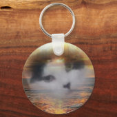 いとこのスキットルボタンのキーチェーン キーホルダー (正面)