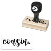 いとこのハートウッドアートスタンプ ラバースタンプ (押印)
