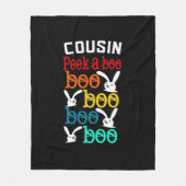 いとこのバニーのノベルティ フリースブランケット (正面)