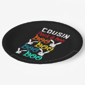 いとこのバニーのノベルティ ペーパープレート (アングル)