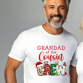 いとこのパーティクリスマスドゥードルおじいちゃん Tシャツ