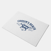 いとこのビーチNC私が向いた夏かわいらし ドアマット (アングル)