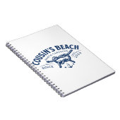 いとこのビーチNC私が向いた夏かわいらし ノートブック (右側)
