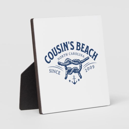 いとこのビーチNC私が向いた夏かわいらし フォトプラーク (正面)