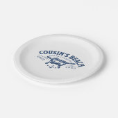 いとこのビーチNC私が向いた夏かわいらし ペーパープレート (アングル)