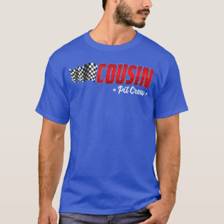 いとこのピットクルーレース誕生日ファミリーレーシングアダルト Tシャツ