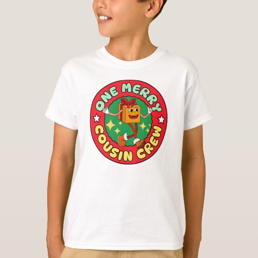 いとこのメリークルーのクリスマスプレゼントが1つ Tシャツ (正面)
