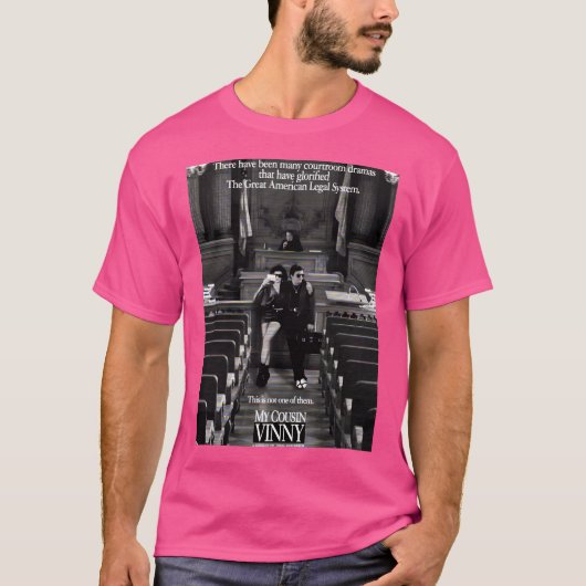 いとこのヴィニー映画のポスター Tシャツ (正面)