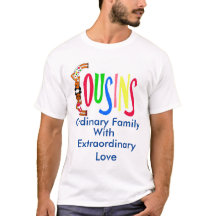 いとこの基本的な人のTシャツ