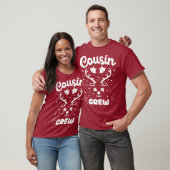 いとこの家族のクリスマスクリスマストナカイ Tシャツ (ユニセックス)