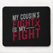 いとこの戦いは鎌状赤血球貧血A マウスパッド (正面)