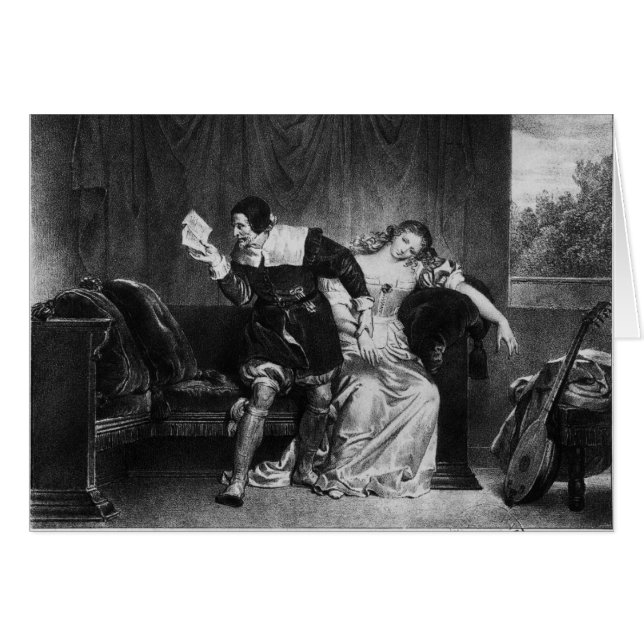 いとこの手紙の場面 (正面横)