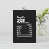 いとこの栄養事実 ペティいとこ 招待状 (スタンド正面)