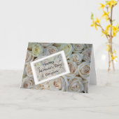 いとこの母の日のバラカード カード (黄色い花)