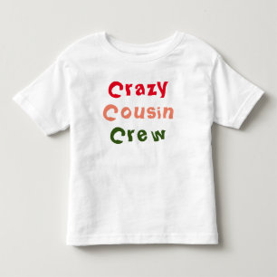 いとこの熱狂するクルーの幼児Tシャツ トドラーTシャツ