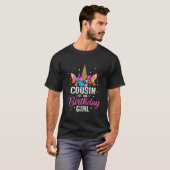 『いとこの誕生日の女の子』 Tシャツ (正面フル)