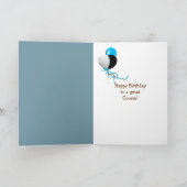 いとこの誕生日 カード (内部)