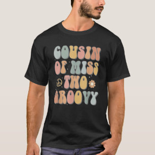 いとこの2グルービー第2誕生日レトロ2nd日P Tシャツ