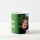 いとこは永久に襲います コーヒーマグカップ (中央)