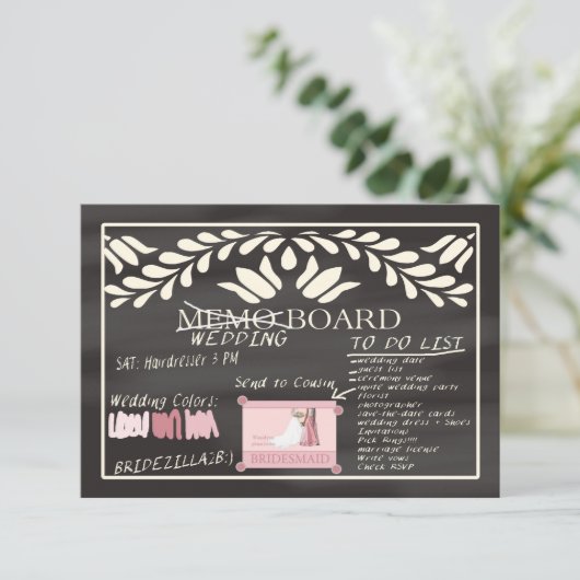 いとこは花嫁になってください 招待状 (スタンド正面)