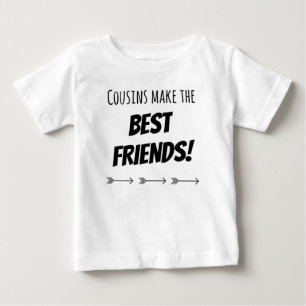 いとこは親友を作ります ベビーTシャツ
