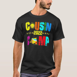 いとこキャンプ2022ファミリーキャンピングサマーバケーションC Tシャツ