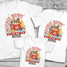 いとこクリスマスマッチングいとこお揃いレトロ
