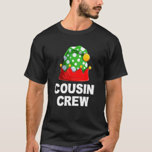 いとこクリューエルフクリスマスマッチングXmasファミリーボーイ Tシャツ