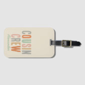 いとこクルーのマッチングボホファミリー懇親会 ラゲッジタグ (正面横)