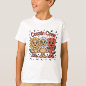 いとこクルーフローラル Tシャツ (正面)
