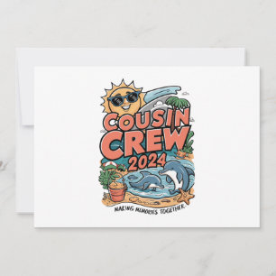 いとこクルー2024夏休みビーチ家族旅行 招待状